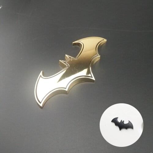 3D metal "bat" in the biker style logo sticker for Fiat Punto 500 Palio Argo grande panda Lifan X60 Cebrium Solano New Celliya