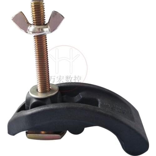 6pcs 85mm Bow Plate Sets CNC Engraving Machine Parts Pressure Plate Clamp Fixture for T-slot working table