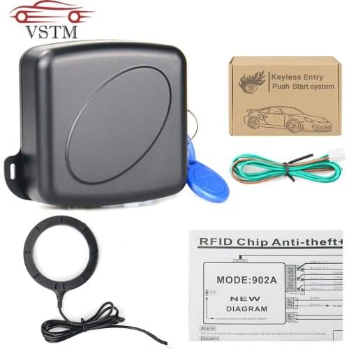 Car Alarm Remote Control Car Keyless Entry Engine Start Alarm System Push Button Remote Starter Stop Auto