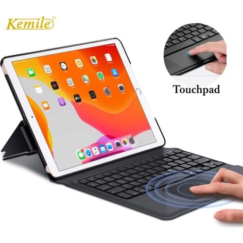 Touchpad Keyboard Case for iPad 8th Generation 10.2 2020 7th 10.2 For iPad Air 3rd 10.5 2019 Pro 10.5 Case keyboard W touchpad