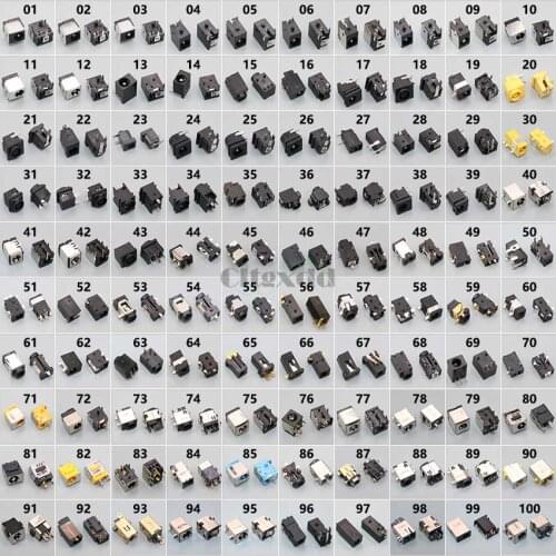Cltgxdd 100models Table Notebook Laptop DC Power Jack Female Socket Connector For Lenovo Samsung Sony ASUS Acer IBM Ramos etc