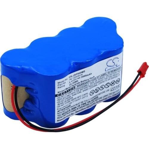 CS 3000mAh / 25.20Wh battery for JMS SP-500, SP-500 Syringe Pump 7N-1200SCK