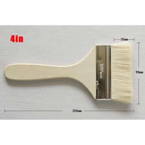 Durbale Utility Chip Paint Brushes With Wooden Handle Painting Tools Household HY99