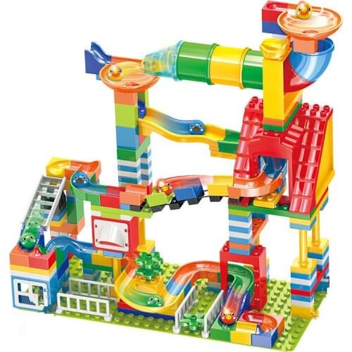 Quality Special Run Elements Expansion Parts for Marble Run Track System Ladder Twister Slope Terminal Left Right Slide Curve