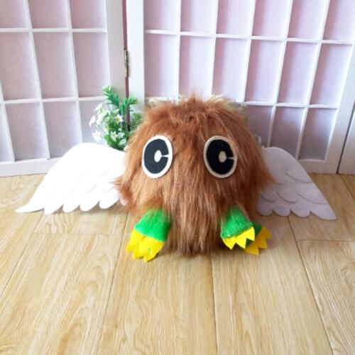 Kuriboh plush doll anime Yu-Gi-Oh! Yugi Muto monster card toy YU GI OH AIBO cosplay 35cm high quality pillow