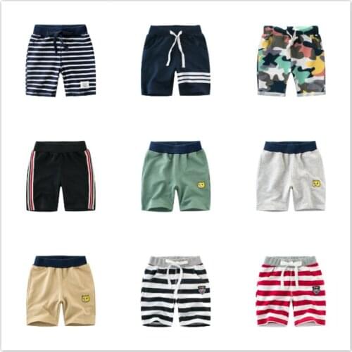 Summer Baby Boys Shorts Trousers Girls Shorts Childrens Cotton Sports Trousers Boys Beachwear Loose Shorts Kids Boy Short Pants