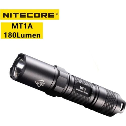 NITECORE MT1A Mini Flashlight 180Lumens 6 Lighting Modes With CREE XP-G2 R5 Led Protable Mini Troch Light For Outdoor Lighting