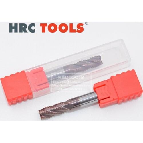 O7-d20x45Hx20Dx100L 4-Flute Rough End Mill CNC Bit Naco Coating Milling Cutter Drill