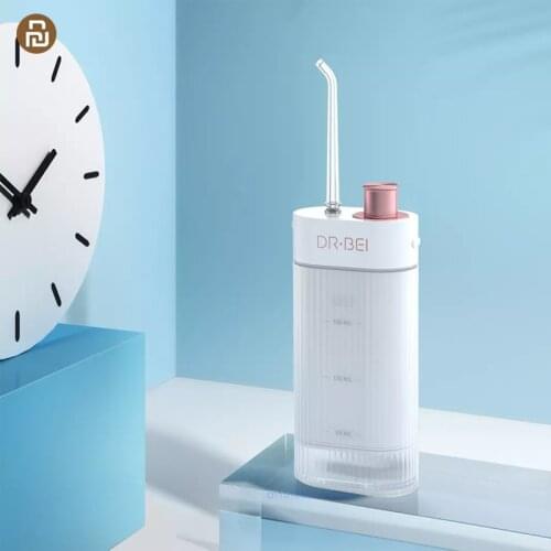 Xiaomi Youpin F3 Oral Clean Dental Portable IPX7 Water Flosser Tip Rechargeable 0.6mm 3 Level Teeth Mouth Cleaner Oral Irrigator