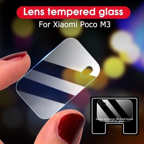 Clear Camera Lens Protector Film for Xiaomi Poco M3 X3 NFC Glass for Xiaomi Poco X3 X2 Pocophone F1 Tempered Screen Protector