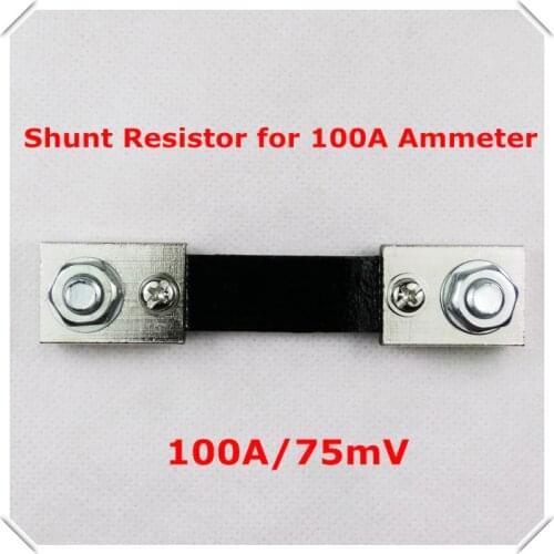 RD FL2 Shunt Resistor for DC 100A 75mV Current Meter Digital Ammeter LED display AMP