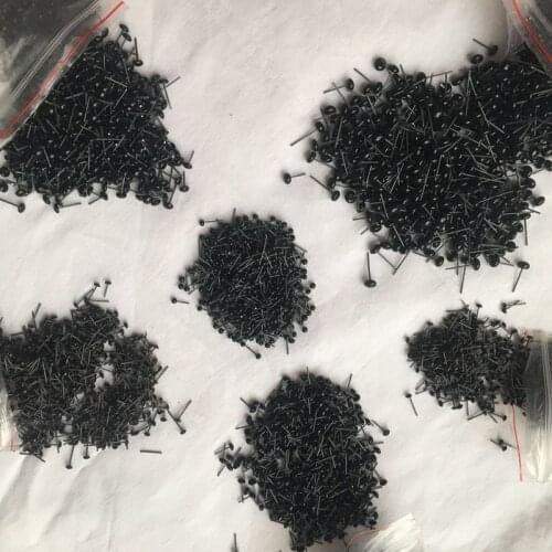 Wool for felting wool roving fiber Perfect in Wet and needle Felting doll Teddy bear use Accessories eyes 6mm 5mm 4mm 3mm