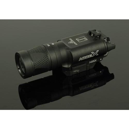 Tactical X300V Pistol Flashlight X300 Strobe Weapon Light LED 500 Lumen Handgun Shooting Rail X300 for Glock CZ 75