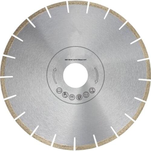 DB75 Top Sharp Quartz Blades D300mm 12 Inch Diamond Saw Blades for Cutting Quartzite Stone Cutting Disc 1PC