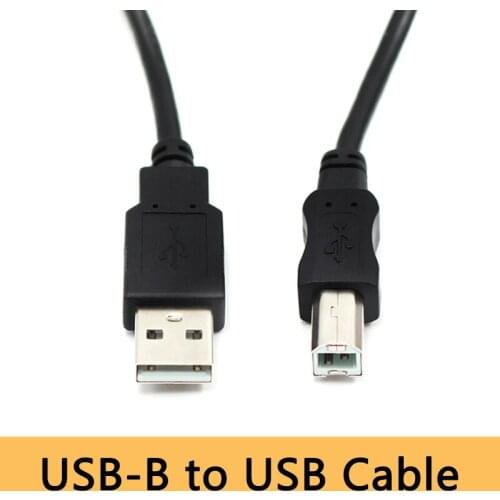 USB Printer Cable USB2.0 Print Cable Adapter Type A Male to B Male Scanner Printer Cable for Camera Epson HP Copier Scanner