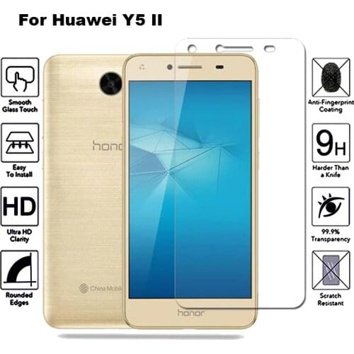 Tempered Glass For Huawei Y5 II Screen Protector Film Protective Glass For Huawei Y5 II 2 Y5II Cun-U29 Cun-L21 Cun L21 U29
