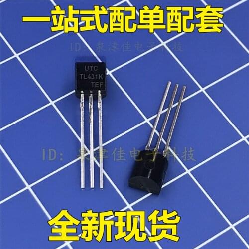 100% Original New K UTC TL431K TL431 TO-92 UTC