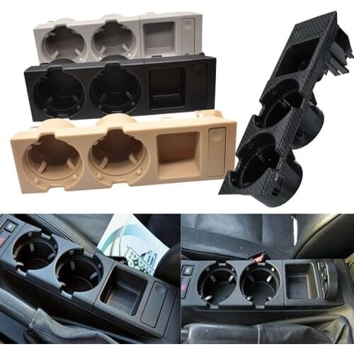 Car Center Console Water Cup Holder Bottle Mount Coin Tray For Bmw 3 Series E46 318I 320I 98-06 51168217953/51168248504