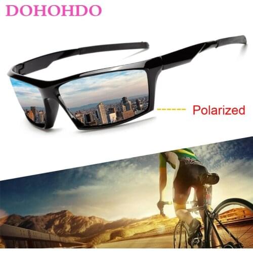 DOHOHDO Promotion Polarized Sunglasses Men Brand Designer Driving Men Goggles Glasses High Quality Lower Price Eyewear KP1005