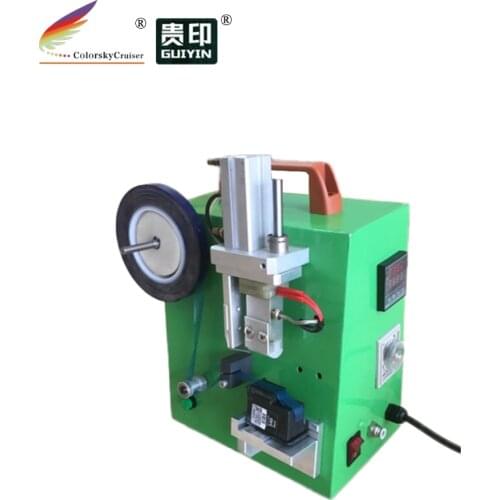 CS-SM01) universal blue tape BANDAGE dispenser sealing MACHINE WITH HEATING SYSTEM for all ink cartridges with print head