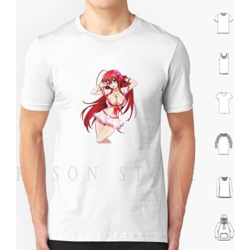 Cute Rias Gremory T Shirt Print For Men Cotton New Cool Tee Anime Manga Japan Japanese Gremory Black Rias Nanatsu Himejima Food