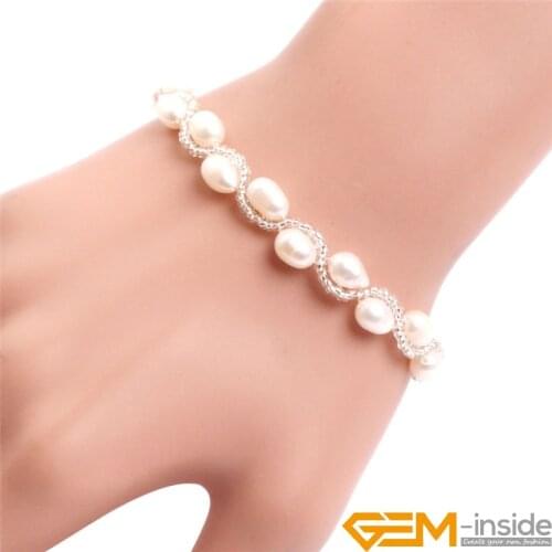 GEM-inside Rigid Bracelets