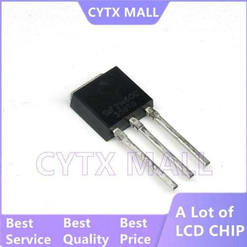 5PCS SIF2N60C 2N60C TO-251