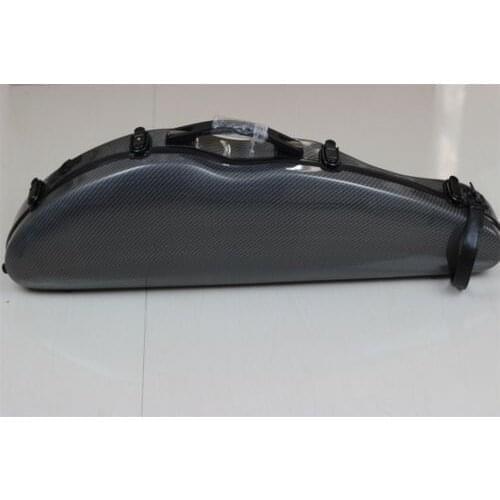 New Bam Violin Violino Fiddle 4/4 Full Size Composite Carbon Fiber Case With Bow Holders & Straps Accessories