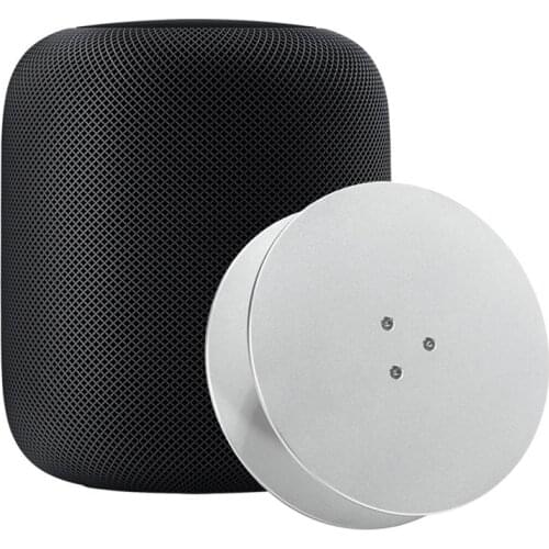 Suitable for Apple smart speaker accessories smart speaker HomePod mini bass base stainless steel base
