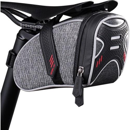 Portable Bicycle Bag Bike Waterproof Storage Saddle Bag Bicycle Tail Bags Rear Cycling Accessories
