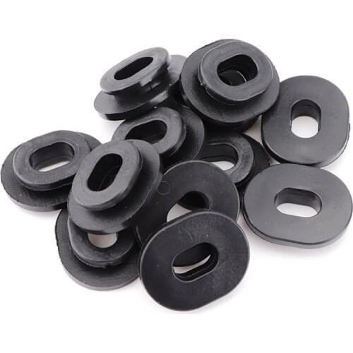 Rubber Side Cover Grommets Motorcycle Fairings Set for Honda CB100 CL XL 100 CG125 CB125S CB125T CB TL 125 CD125