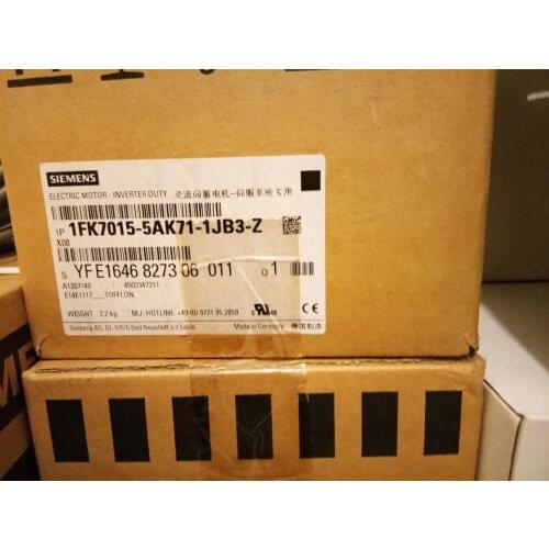 Servo Electric Motor 1FK7015-5AK71-1JB3-Z
