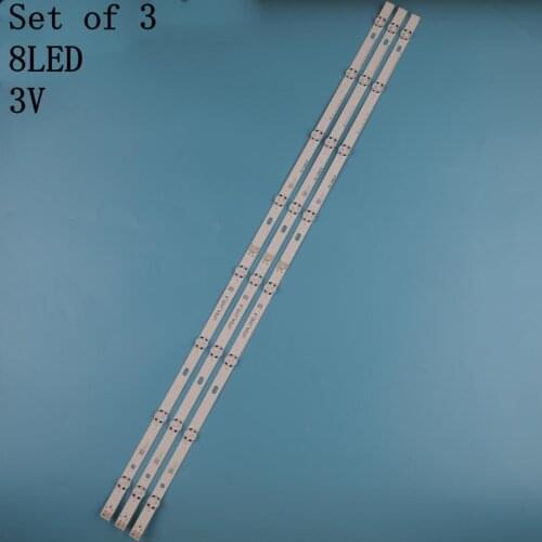 LED Backlight strip 8 lamp For LG Innotek 43inch UHD 1Bar 24EA 43uh619v 43UH610V 43UH6030 UF64 UHD_A 43LH5700 43LH60FHD