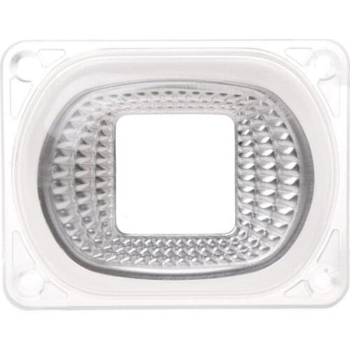 LED Lens Reflector For LED COB Lamps PC lens+Reflector+Silicone Ring Cover shade