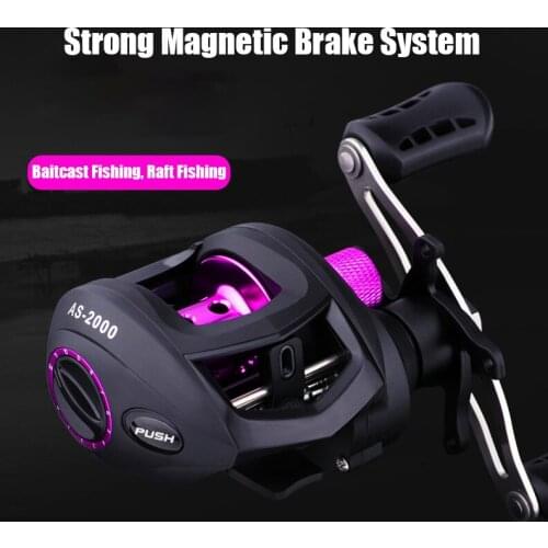 CNC Ultra-Light Spool Baitcast Reel 7.0:1 Gear Ratio 12+1BB 5.5KG Max Drag Fishing Wheels 12 Gear Magnetic Brake SIC Guide