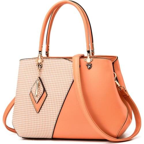 High-end series female bag 2020 new simple Large handbag women anti-wrinkle antifreeze soft leather shoulder messenger bags A861