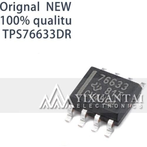 10pcs/lot SOP8 100% new original TPS76633DR TPS76633 TPS76633D 76633DR 76633D 76633 SOP-8