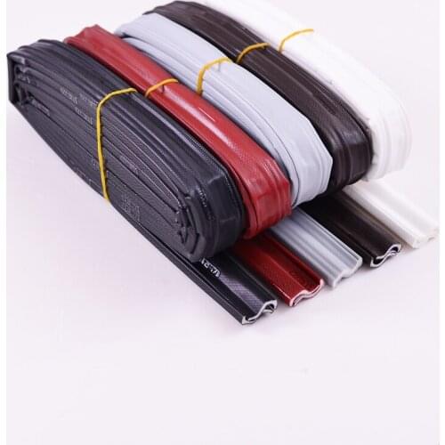 Aluminium casement window acoustic seals S shaped foam strip