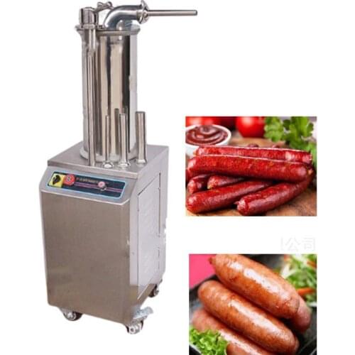 Free shipping by sea electric sausage stuffer machine hydraulic sausage filler machine for sale