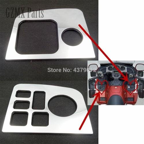 For Honda Goldwing GL 1800 GL1800 2001-2005 Left & Right Side Fairing Control Accent Decoration High Quality Accessories