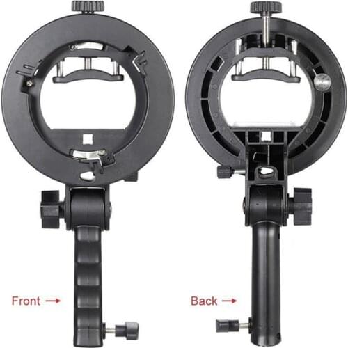 Gosear Portable S-type Flash Bracket Mount Stand with Handle for Canon Nikon YonNuo Godox Bowens Softbox Radome Umbrella Gadgets