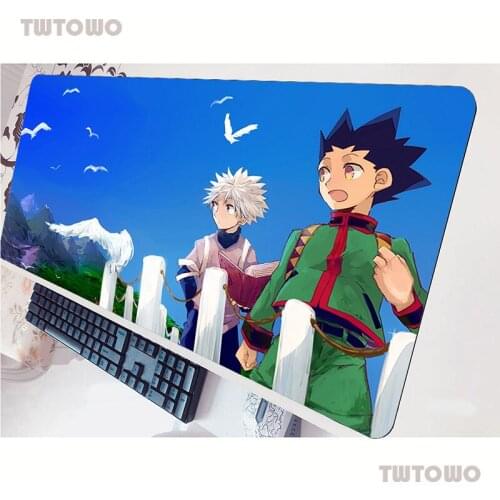 Hunter X Hunter Mousepad Gamer Mass Pattern 900x400x4mm Gaming Mouse Pad Best Seller Notebook Pc Laptop Padmouse Ergonomic Mat