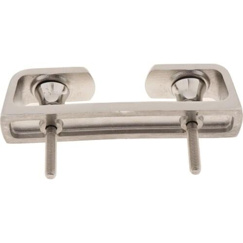 Bow Chocks Cleat 8-Inch for Boats Marine 316 Stainless Steel, Include Two 316 Screws