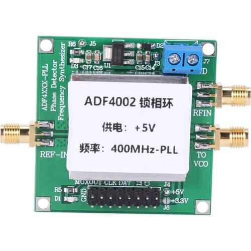 MAX2606 88-108MHZ FM Transmitter RF Source Low Phase Noise Band Amplifier Module for ADF4001/ADF4002 Phase-Locked Loop