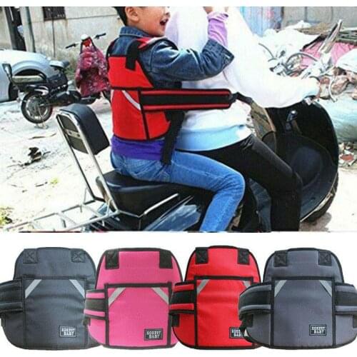 Motorcycle Bike Adjustable Safety Belt Strap Riding Bicycle Electric Vehicle Motorized Seat Belt Protection for Kids Children