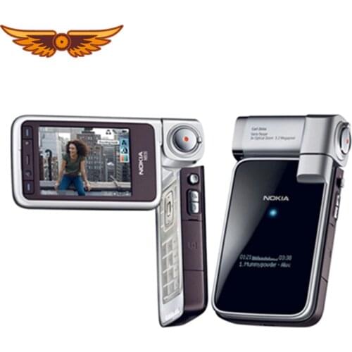 Original Nokia N93i WIFI 3G Unlocked Mobile Phone Support Russian keyboard One year warrnty Free shipping
