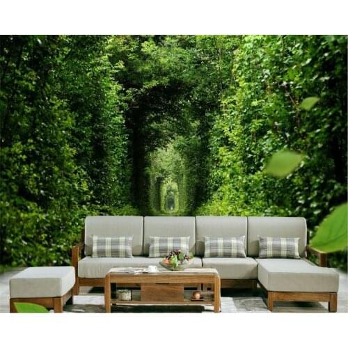 Beibehang Custom wallpaper beautiful garden landscaping landscape 3D landscape 3d wallpaper living room home decoration murals