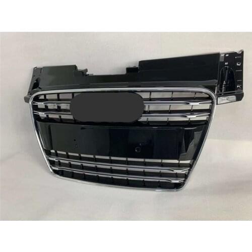 For TTRS Style Car Front Bumper Mesh Car Front Grille Racing Grill for Audi TT/TTS 8J 2006-2014 Car Mesh