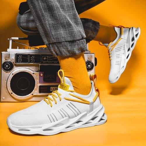Sport sneakers mens fabric white sneaker hip deportivas sports mesh classic in shoe slip footwear mens la fashion sportiva male