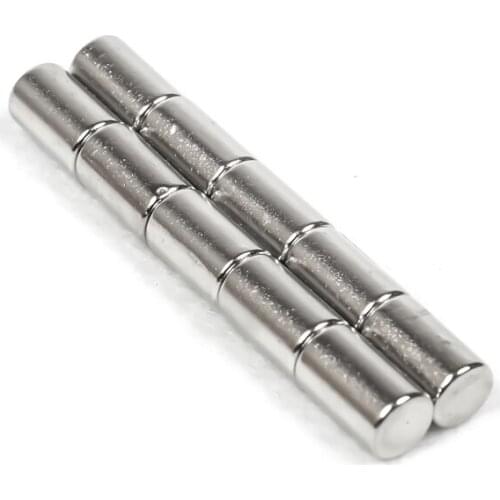 U-JOVAN 20pcs 6 x 10 mm Mini Round Super Strong Magnet Rare Earth Permanent Neodymium Magnets 6*10 6x10mm Magnet